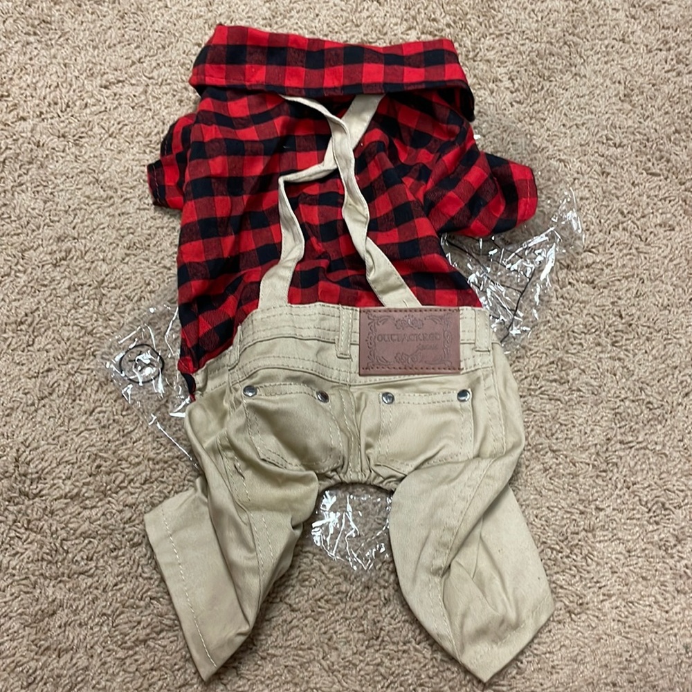 Dog clothes, adorable lumberjack - Picture 1 of 12